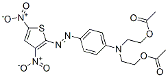 CAS#: 42783-06-2， 2,2'-[[4-[(3,5-Dinitro-2-Thienyl)Azo]Phenyl]Imino]Bisethyl Diacetate