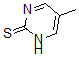 结构式 CAS# 42783-64-2, 5-甲基-2(1H)-嘧啶硫酮