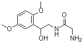 CAS#: 42794-76-3， 2-Amino-N-[2-(2,5-Dimethoxyphenyl)-2-Hydroxyethyl]-Acetamide