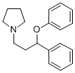 CAS#: 42796-29-2， 1-(3-Phenoxy-3-Phenylpropyl)-Pyrrolidine