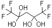结构式 CAS# 428-75-1, 1,1,1,5,5,5-六氟-2,2,4,4-戊烷四醇