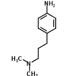 结构式 CAS# 42817-60-7, 4-[3-(二甲基氨基)丙基]苯胺