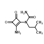 CAS#: 428499-97-2， 1-(2-Amino-3,4-Dioxo-1-Cyclobuten-1-Yl)-1-Isobutylurea