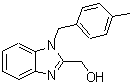 结构式 CAS# 428856-23-9, [1-(4-甲基苄基)-1H-苯并咪唑-2-基]甲醇