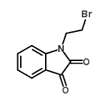 CAS#: 4290-78-2， 1-(2-Bromoethyl)-1H-Indole-2,3-Dione
