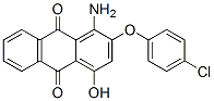 CAS 登录号：42987-34-8， 1-氨基-2-(4-氯苯氧基)-4-羟基蒽醌