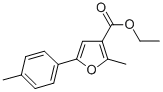 CAS#: 4302-54-9， Ethyl 2-Methyl-5-(4-Methylphenyl)-3-Furoate