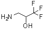 structure of CAS# 431-38-9, 3-Amino-1,1,1-Trifluoro-2-Propanol;2-Hydroxy-3,3,3-Trifluoropropylamine;3-AMINO-1,1,1-TRIFLUORO-PROPAN-2-OL;3-AMINO-1,1,1-TRIFLUORO-2-PROPANOL