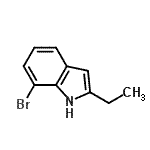 CAS#: 432025-18-8， 7-Bromo-2-Ethyl-1H-Indole