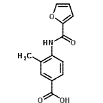 CAS#: 435288-00-9， 4-(2-Furoylamino)-3-Methylbenzoic Acid