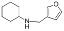 structure of CAS# 435345-12-3, Cyclohexyl-Furan-3-Ylmethyl-Amine;Cyclohexyl-(3-Furylmethyl)Ammonium;Zinc00350644