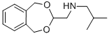 structure of CAS# 435345-27-0, (5,9-Dihydro-6,8-Dioxa-Benzocyclohepten-7-Ylmethyl)-Isobutyl-Amine;1,5-Dihydro-2,4-Benzodioxepin-3-Ylmethyl-Isobutyl-Ammonium;1,5-Dihydro-2,4-Benzodioxepin-3-Ylmethyl-Isobutylammonium;Zinc00195221