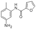 结构式 CAS# 436089-27-9, 呋喃-2-羧酸 (5-氨基-2-甲基-苯基)-酰胺