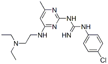 CAS#: 4364-73-2， N-(4-Chloro-phenyl)-N'-[4-(2-diethylamino-ethylamino)-6-methyl-pyrimidin-2-yl]-guanidine
