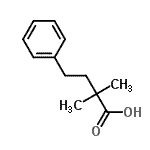 CAS#: 4374-44-1， 2,2-Dimethyl-4-Phenylbutanoic Acid