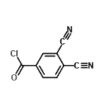 CAS#: 437552-35-7， 3,4-Dicyanobenzoyl Chloride