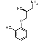 CAS#: 437765-36-1， 2-[(2S)-3-Amino-2-Hydroxypropoxy]Phenol
