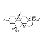 CAS#: 438244-33-8， (6alpha,17beta)-17-Ethynyl-6,17-Dihydroxyestr-4-En-3-One