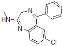 CAS#: 4393-72-0， N(4)-Desoxychlordiazepoxide