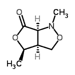 CAS#: 440356-63-8， (3aS,4R,6aS)-1,4-Dimethyltetrahydro-3H,6H-Furo[3,4-c][1,2]Oxazol-6-One
