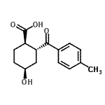 CAS#: 441015-88-9， (1R,2R,4S)-4-Hydroxy-2-(4-Methylbenzoyl)Cyclohexanecarboxylic Acid