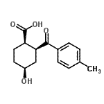 CAS#: 441015-89-0， (1R,2S,4S)-4-Hydroxy-2-(4-Methylbenzoyl)Cyclohexanecarboxylic Acid