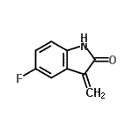CAS#: 442883-73-0， 5-Fluoro-3-Methylene-1,3-Dihydro-2H-Indol-2-One