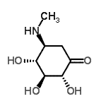 CAS#: 443360-43-8， (2R,3S,4R,5S)-2,3,4-Trihydroxy-5-(Methylamino)Cyclohexanone
