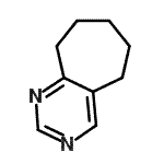 CAS#: 4436-63-9， 6,7,8,9-Tetrahydro-5H-Cyclohepta[d]Pyrimidine