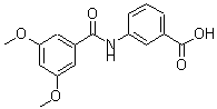 CAS#: 444080-03-9， 3-[(3,5-Dimethoxybenzoyl)Amino]-Benzoic Acid