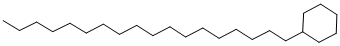 structure of CAS# 4445-06-1, n-Octadecylcyclohexane;Stearylcyclohexane;1-Cyclohexyloctadecane
