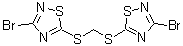 CAS#: 444791-14-4， 5,5'-(Methylenedisulfanediyl)Bis(3-Bromo-1,2,4-Thiadiazole)