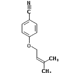 CAS#: 445003-94-1， 4-[(3-Methyl-2-Buten-1-Yl)Oxy]Benzonitrile