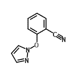 CAS#: 445411-86-9， 2-(1H-Pyrazol-1-Yloxy)Benzonitrile