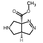 CAS#: 446875-99-6， Methyl (3aR,6aS)-3A,4,5,6-Tetrahydropyrrolo[3,4-c]Pyrazole-6A(3H)-Carboxylate