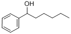 结构式 CAS# 4471-05-0, 1-苯基-1-己醇