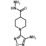 CAS#: 448188-33-8， 1-(4-Amino-1,2,5-Oxadiazol-3-Yl)-4-Piperidinecarbohydrazide