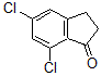 结构式 CAS# 448193-94-0, 5,7-二氯-2,3-二氢茚-1-酮
