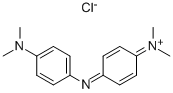 CAS#: 4486-05-9， (4-((4-(Dimethylamino)phenyl)imino)cyclohexa-2,5-dien-1-ylidene)dimethylammonium chloride