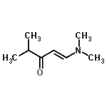 CAS 登录号：44919-97-3， (1E)-1-(二甲基氨基)-4-甲基-1-戊烯-3-酮