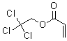 structure of CAS# 44925-09-9, 2-Propenoic Acid 2,2,2-Trichloroethyl Ester;Prop-2-Enoic Acid 2,2,2-Trichloroethyl Ester;Acrylic Acid 2,2,2-Trichloroethyl Ester;Zinc02525289