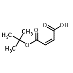 CAS#: 45022-27-3， (2Z)-4-[(2-Methyl-2-Propanyl)Oxy]-4-Oxo-2-Butenoic Acid