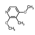 CAS#: 451458-80-3， 2,4-Dimethoxy-3-Methylpyridine