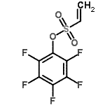 结构式 CAS# 452905-58-7, 五氟苯基乙烯磺酸酯