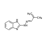 CAS#: 453553-33-8， 2-[(2E)-2-(2-Methyl-2-Propen-1-Ylidene)Hydrazino]-1H-Benzimidazole