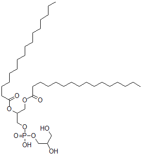 CAS#: 4537-77-3， 1,2-Dipalmitoylphosphatidylglycerol