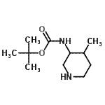 CAS#: 454709-84-3， 2-Methyl-2-Propanyl (4-Methyl-3-Piperidinyl)Carbamate