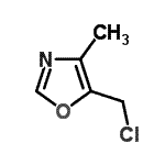 CAS#: 45515-22-8， 5-(Chloromethyl)-4-Methyl-1,3-Oxazole