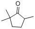structure of CAS# 4573-09-5, 2,2,5-Trimethylcyclopentanone;2,2,5-Trimethyl-1-Cyclopentanone;Cyclopentanone, 2,2,5-Trimethyl-;Nsc179392