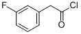 structure of CAS# 458-04-8, 3-Fluorophenylacetyl Chloride;Between Fluorobenzene Chloride;3-FLUOROPHENYLACETYL CHLORIDE